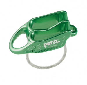 Asegurador-descensor Reverso de Petzl