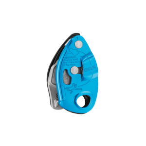 Asegurador con bloqueo asistido mediante leva GRIGRI de Petzl