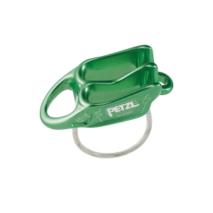 Asegurador-descensor Reverso de Petzl