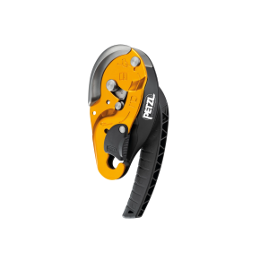 Descensor autofrenante con función antipánico de Petzl